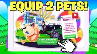 I BOUGHT THE PET PLUS SUBSCRIPTION! (Adopt me Update)