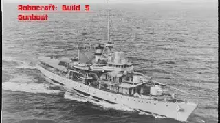 Robocraft: build 5 gunboat