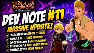 MASSIVE QoL UPDATE Coming to 7DS Origin