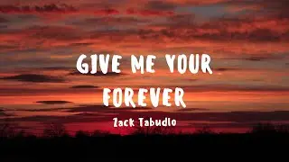 Zack Tabudlo - Give Me Your Forever (Lyrics)