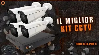 RECENSIONE VIDEO DEL SISTEMA DI TELECAMERE DI SORVEGLIANZA ISON ALFA PRO X