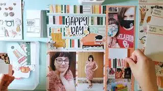 #30dscbl15 Day 19 Process Video | "Happy Day" | Simple Stories My Story Scrapbook Collection