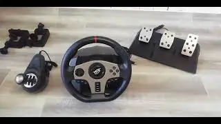 игровой руль 900град, DEXP Wheelman Pro GT , 6ст.кпп