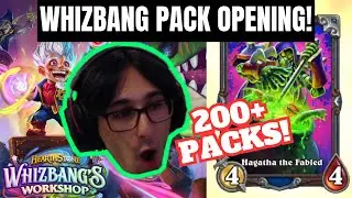 Whizbang Pack Opening! Over 200 Packs! Signature And Golden Legendaries!