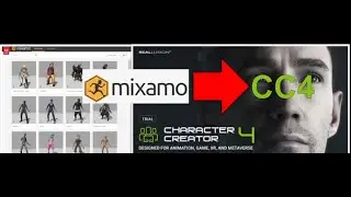 Mixamo 3D Avatar to Character Creator 4 - Full Tutorial