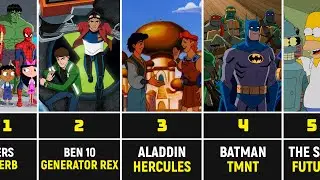 Best CROSSOVERS In Cartoon off ALL-TIME