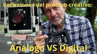 Reflexiones acerca del acto fotográfico: Diferencias en el proceso creativo.