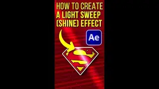 How To Create A Light Sweep (Shine) Effect In ADOBE AFTEREFFECTS 