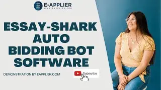 Essay-Shark Writers | Auto Bidding Bot Software Demo