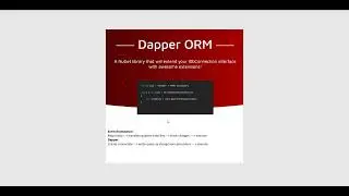 WebApi - Ep05: Dapper - Thực Thi Store Procedure  (NetCore)
