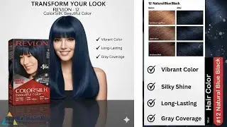 Revlon Colorsilk Beautiful Hair Color-12 Natural Blue Black