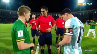 Argentina vs Bolivia - Eliminatorias (2016) - Partido completo