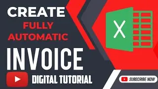 How to Create Automatic Invoice in Excel |