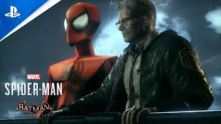 Marvel's Spider-Man Arkham Knight Skin in Batman Arkham Knight PC Mods