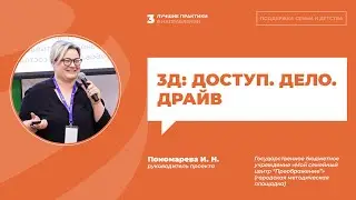 Ирина Пономарева «3Д: Доступ. Дело. Драйв» проект по работе с подростками | ИДПО ДТСЗН