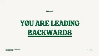 Stop Leading Worship Backwards (Do This Instead)