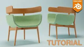 Furniture Modeling Tutorial in Blender: Astra Chair