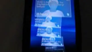 Xperia X10i Android 2.1 quick video (part2)