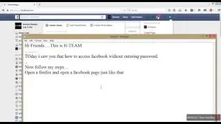 how to login FACEBOOK without password