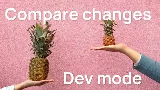Figma's Dev mode - compare changes