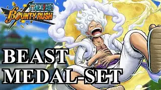 Gear 5 Luffy with Kaido Triple Medal Set: The Ultimate Beast in the Meta! 🔥 | One Piece Bounty Rush