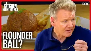 Gordon Ramsay Reacts To Seafood Restaurant Serving Frozen Shrimp | Kitchen Nightmares