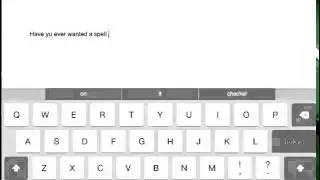 Google Docs iPad App Spell Checker In 20 Seconds