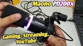 Maono PD200x Mic Honest Review, Best for Gaming, Streaming, YouTube