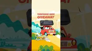 WIN A THINKWARE Q200 2-CH👉🏼bbmc.io/q200giveaway         (valued at $299 USD) until April 19th 9am