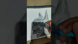 Gideon's Batman Drawing ✏️☺ #howtodrawbatman #drawing #sketch #batman