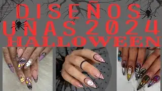 Halloween nail designs 2024