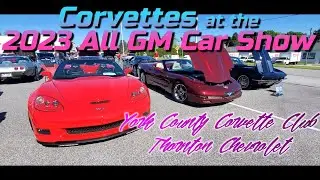 Corvettes at the 2023 All GM Car Show York County Corvette Club #corvettelifestyle #corvettelife