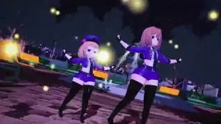 【ROM & Peashy】 Wiggle Wiggle 【MMD 4k 60fps】   Lolice