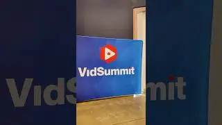 Attending My First VidSummit