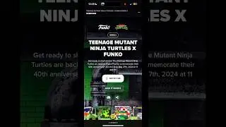 New TMNT series 2 Funko nfts. Coming soon!! #collector #funkopop #funko #shorts #tmnt #nfts