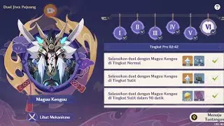 Genshin Impact : Event Jiwa Pejuang : Duel Jiwa Pejuang VI : Maguu Kengou