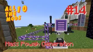 Automating Powah Energizing Crafting - AllTheMods 10 Ep.14