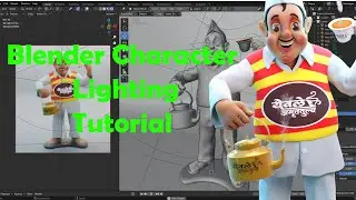 Blender Character lighting tutorial.