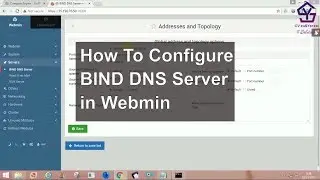 How To Configure BIND DNS Server in Webmin