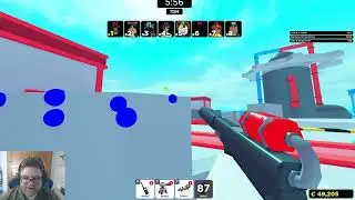 Paintball! -- ROBLOX -- Fully Auto Pistol