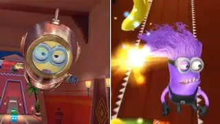 Minion Rush Holiday Rush - Deep Diver Minion Evil Minion Ability Full Gameplay at Eduardo's House