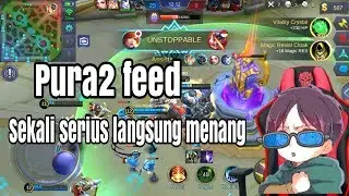 first play mobile legends fanny pura pura noob di awal game lalu apa yang terjadi