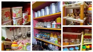 Non modular kitchen organization ideas| Indian kitchen