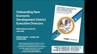 Leading with Intention: Onboarding New Economic Development District Executive Directors