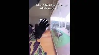 GTA 5 Franklinin Evinde Yaşıyor #gta5 #gta #twitchsözleri