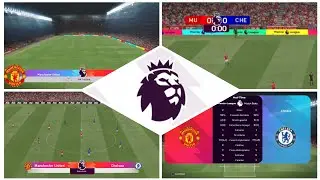 Scoreboard Premier League 2024 Oficial | VR Patch - Potato Patch