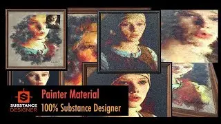 Painter Material - %100 Substance Designer