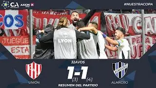 32avos: Unión de Santa Fe 1 (3) - Almagro 1 (4)