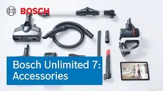 7 Accessories | Unlimited Cleaning | Bosch Unlimited Series 7 Vacuum Cleaners