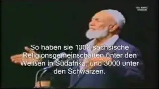 MUHAMMAD (s.a.v.s.) IN DER BIBEL 4 (Beweis im Johannes Ev.) - AHMED DEEDAT (r.h.) deutsch